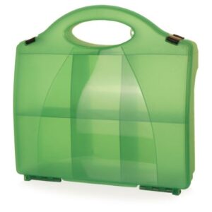 LARGE First Aid Box-GREEN 34x28x10cm