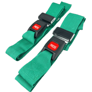 Nylon Spinal Board Straps - GREEN (x2)