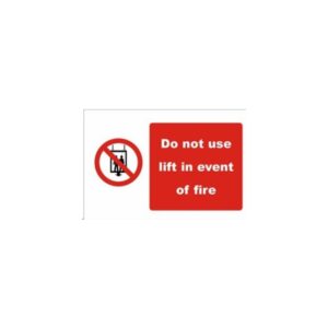 Do Not Use Lift Sticker