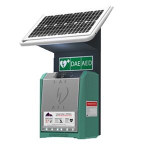 Solar Outdoor AED Cabinet