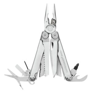 Leatherman Wave+ Multitool – Stainless Steel & Black